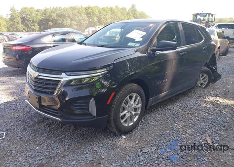 2022 Chevrolet Equinox Awd Lt из США, поврежденный, VIN 3GNAXUEV4NL118775